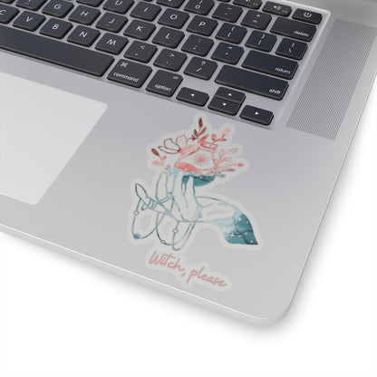 Witch, Please Sticker